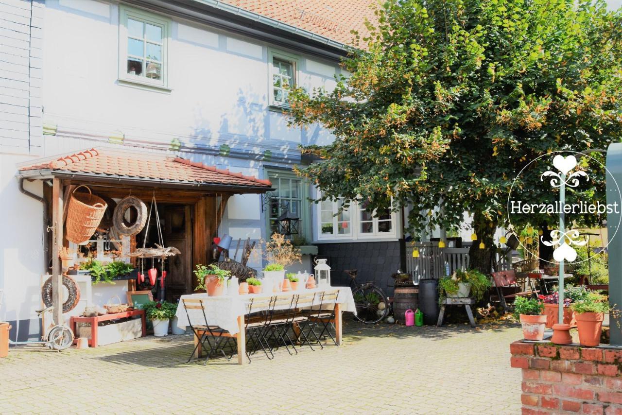 Ferienwohnung Herzallerliebst Бад Лаутерберг Екстериор снимка